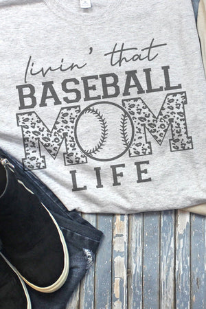 Livin' That Baseball Mom Life Unisex Dri-Power Long-Sleeve 50/50 Tee - Wholesale Accessory Market