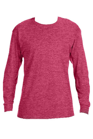 Baseball Vibes Puff Vinyl Unisex Dri-Power Long-Sleeve 50/50 Tee - Wholesale Accessory Market