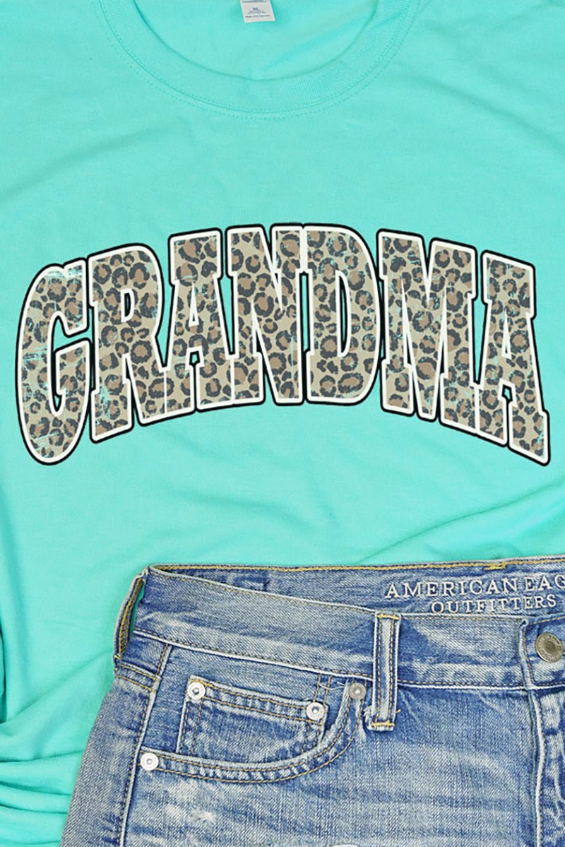 Arched Grandma Leopard Dri-Power 50/50 Tee - Wholesale Accessory Market