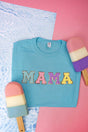 Colorful Mama Chenille Patch Dri-Power 50/50 Tee - Wholesale Accessory Market
