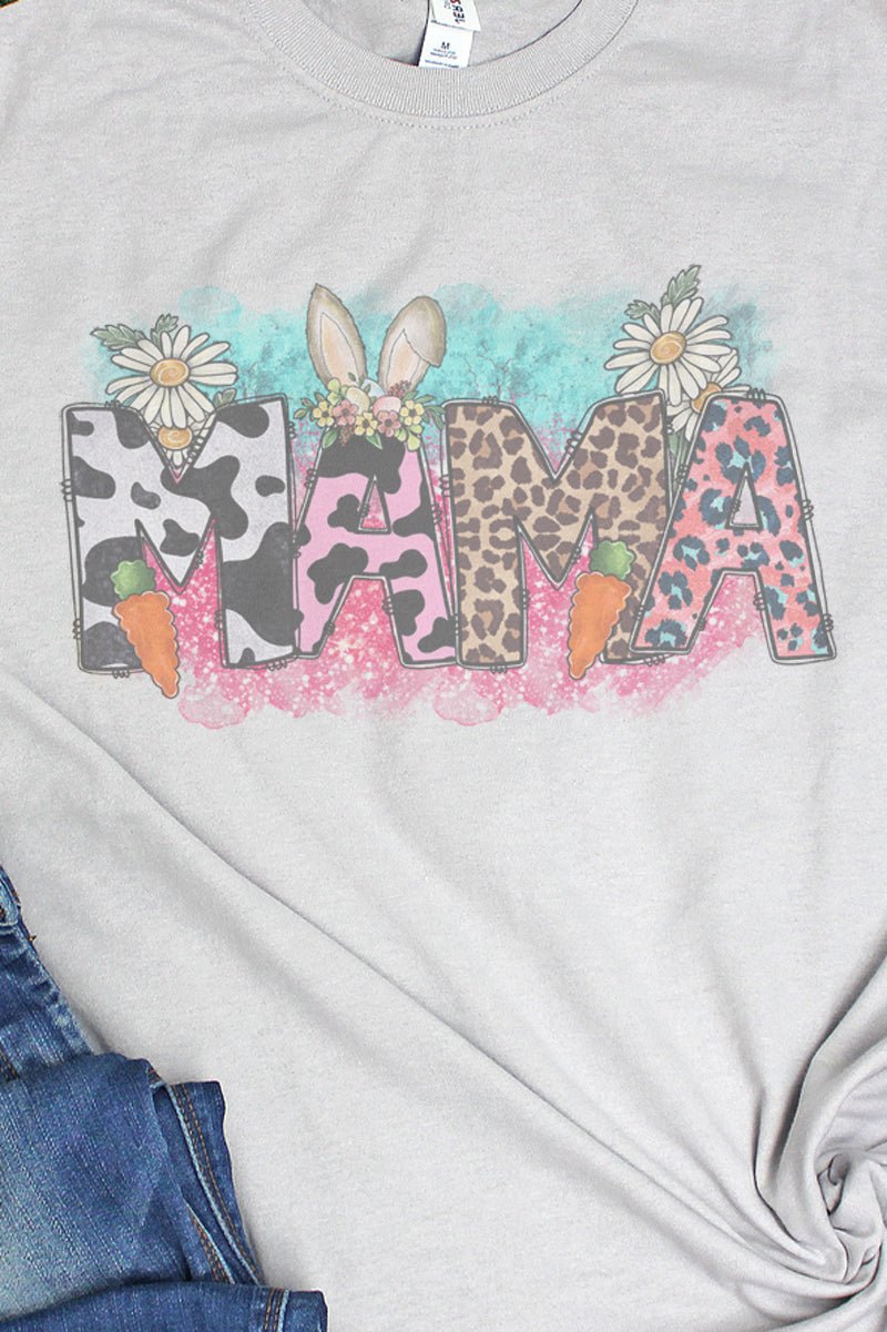 Colorful Easter Mama Unisex Dri-Power 50/50 Tee - Wholesale Accessory Market