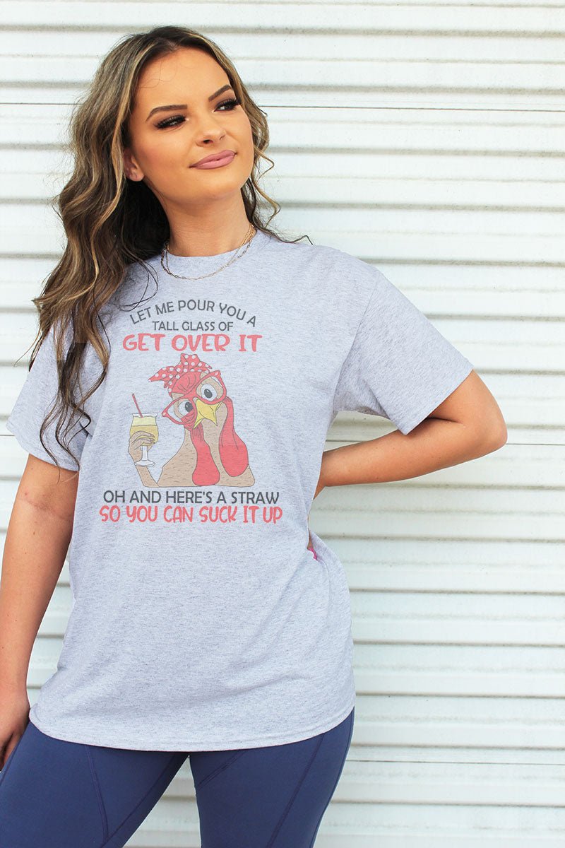 Get Over It Chick Dri-Power 50/50 Tee - Wholesale Accessory Market