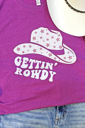 Cowgirl Gettin Rowdy Unisex Short Sleeve T-Shirt - Wholesale Accessory Market