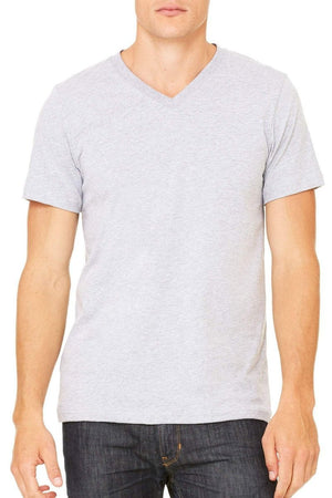 Bella+Canvas Solid Color Unisex Jersey V-Neck Tee - Wholesale Accessory Market