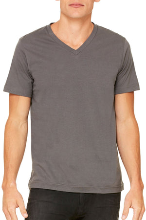 Bella+Canvas Solid Color Unisex Jersey V-Neck Tee - Wholesale Accessory Market