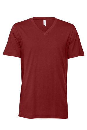 Bella+Canvas Solid Color Unisex Jersey V-Neck Tee - Wholesale Accessory Market