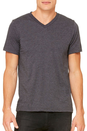 Bella+Canvas Solid Color Unisex Jersey V-Neck Tee - Wholesale Accessory Market