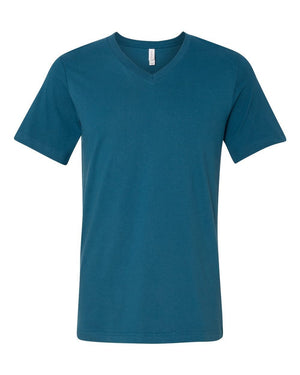 Bella+Canvas Solid Color Unisex Jersey V-Neck Tee - Wholesale Accessory Market