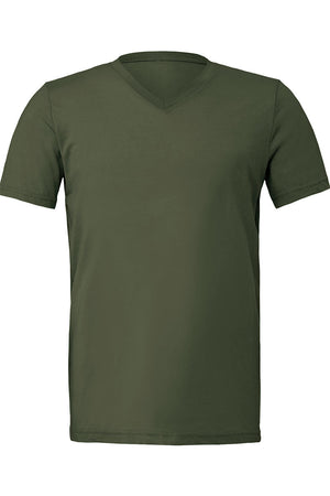 Bella+Canvas Solid Color Unisex Jersey V-Neck Tee - Wholesale Accessory Market