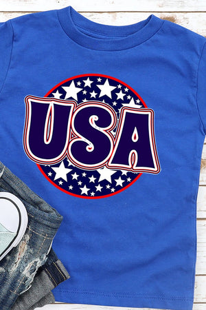 Toddler Circle USA Cotton Jersey Tee - Wholesale Accessory Market
