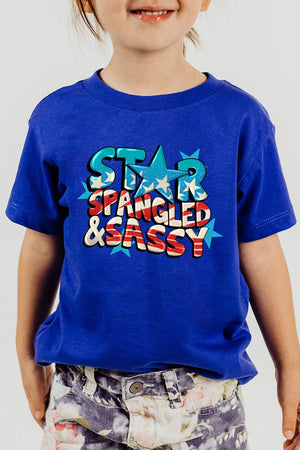 Toddler Star Spangled and Sassy Cotton Jersey Tee - Wholesale Accessory Market