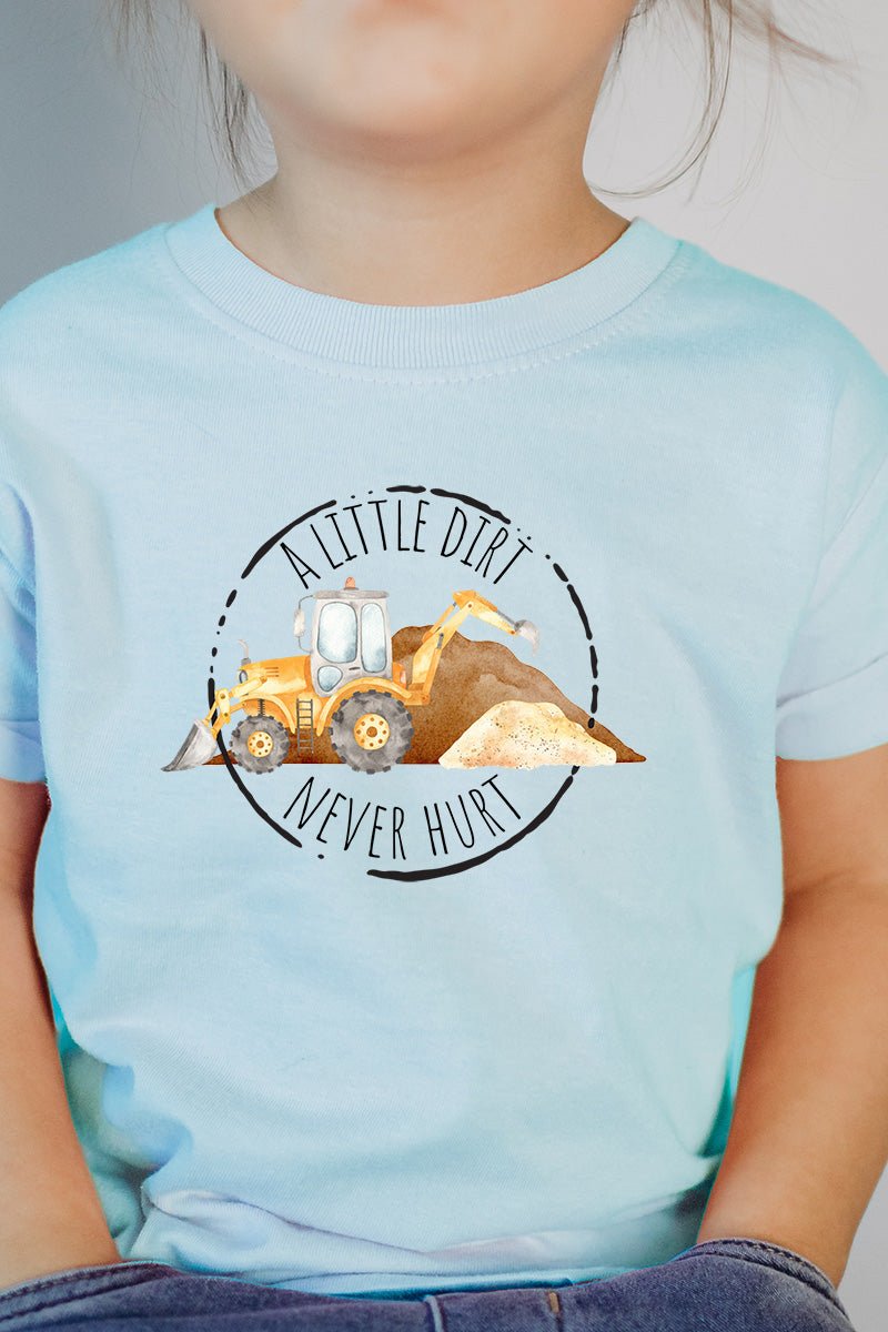 Toddler A Little Dirt Never Hurt Fine Jersey Tee Wholesale Accessory