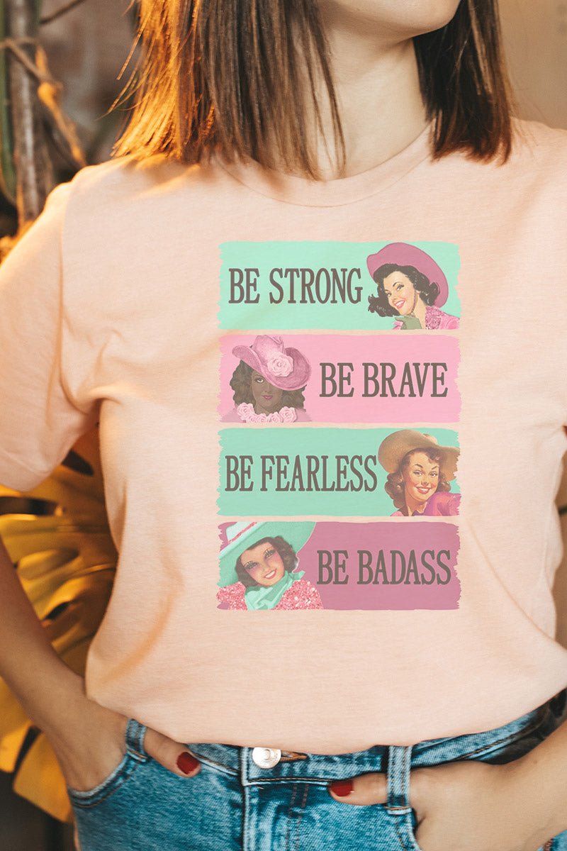 Be Strong Tri-Blend Short Sleeve Tee - Wholesale Accessory Market