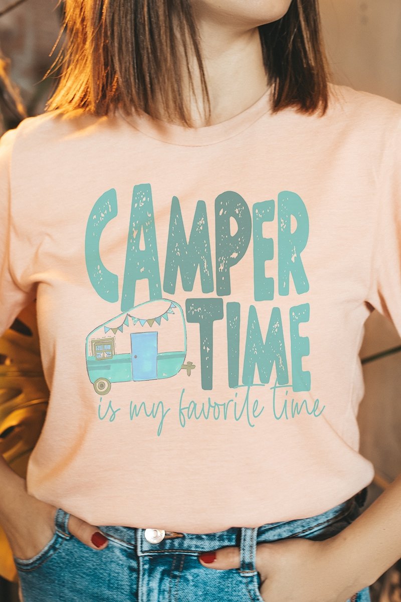 Camper Time Tri-Blend Short Sleeve Tee - Wholesale Accessory Market