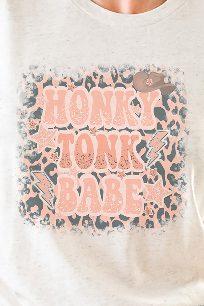 Honky Tonk Babe Tri-Blend Short Sleeve Tee - Wholesale Accessory Market