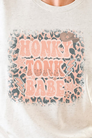 Honky Tonk Babe Tri-Blend Short Sleeve Tee - Wholesale Accessory Market