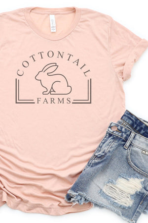 Cottontail Farms Tri-Blend Short Sleeve Tee - Wholesale Accessory Market