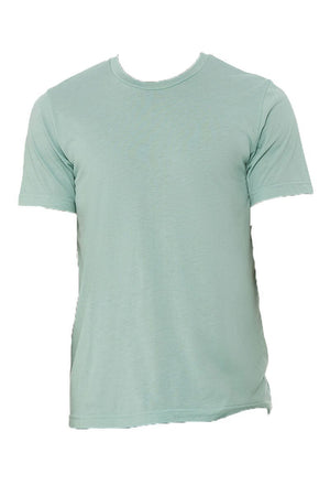 Here For The Good Times Happy Face Tri-Blend Short Sleeve Tee - Wholesale Accessory Market