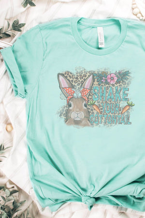 Shake Your Cottontail Tri-Blend Short Sleeve Tee - Wholesale Accessory Market