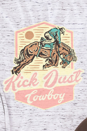 Kick Dust Cowboy Unisex Short Sleeve Tee - Wholesale Accessory Market