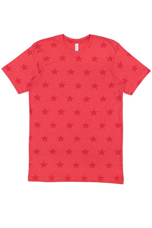 Stars And Stripes Highland Cow Unisex Five Star Tee - Wholesale Accessory Market