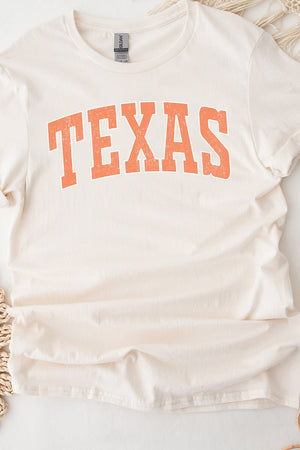 Athletic Varsity Texas Short Sleeve Relaxed Fit T-Shirt - Wholesale Accessory Market