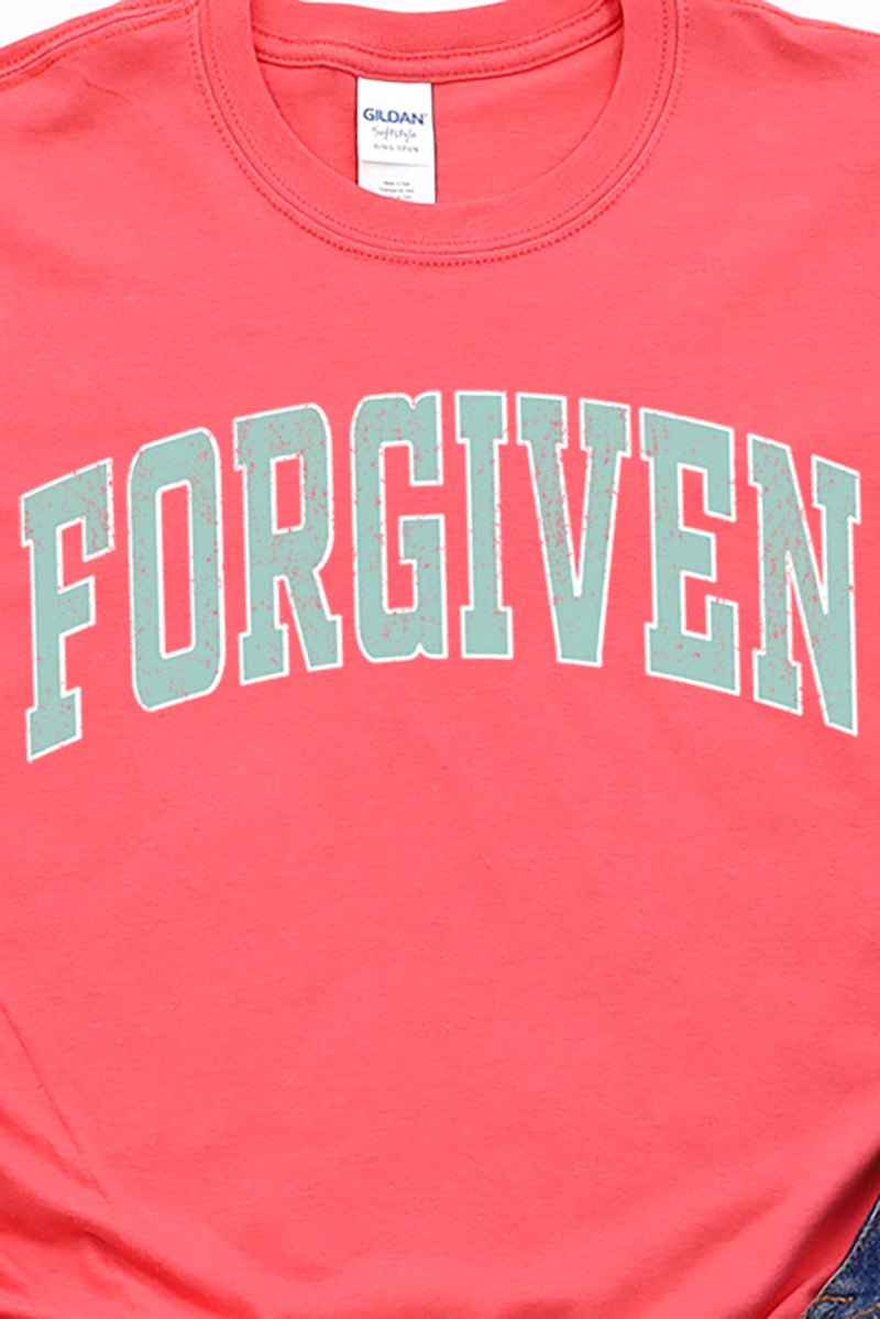 Distressed Varsity Forgiven Short Sleeve Relaxed Fit T-Shirt - Wholesale Accessory Market