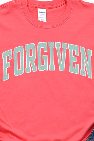Distressed Varsity Forgiven Short Sleeve Relaxed Fit T-Shirt - Wholesale Accessory Market