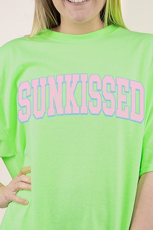 Vintage Varsity Sunkissed Short Sleeve Relaxed Fit T-Shirt - Wholesale Accessory Market