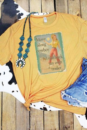 Move Along Cowboy Unisex Keeper Vintage Jersey T-Shirt - Wholesale Accessory Market