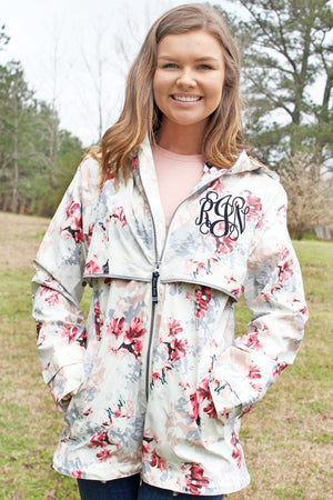 Charles River Floral New Englander Rain Jacket *Customizable! (Wholesale Pricing N/A) - Wholesale Accessory Market
