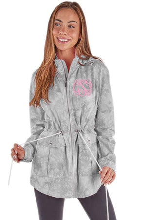 Charles River Women's Gray Tie-Dye Bristol Utility Jacket (Wholesale Pricing N/A) - Wholesale Accessory Market