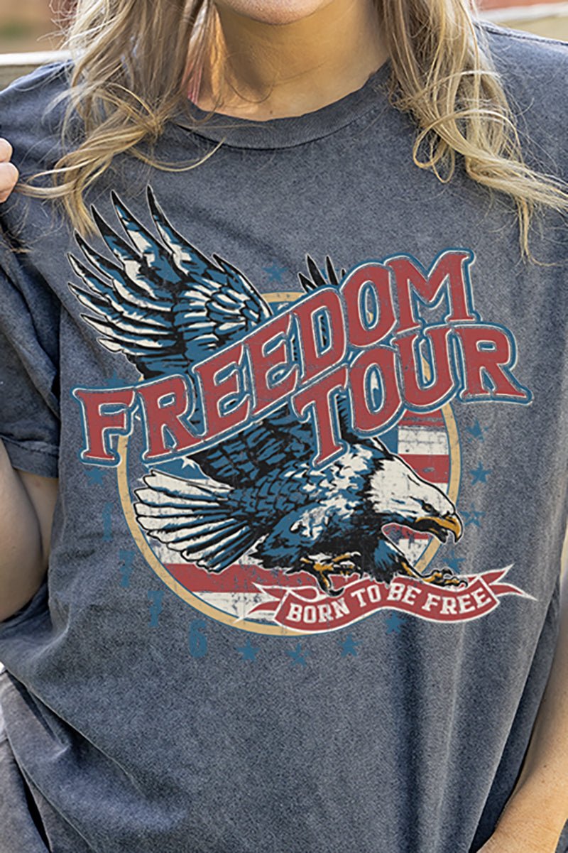 værdi krigsskib astronaut Vintage Freedom Tour Vintage T-Shirt | Wholesale Accessory Market