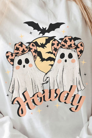 Country Ghouls Howdy Heavy Cotton Long Sleeve Adult T-Shirt - Wholesale Accessory Market