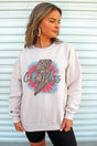 Bolt Ole Miss Unisex NuBlend Crew Sweatshirt - Wholesale Accessory Market