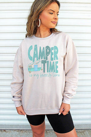 Camper Time Unisex NuBlend Crew Sweatshirt - Wholesale Accessory Market