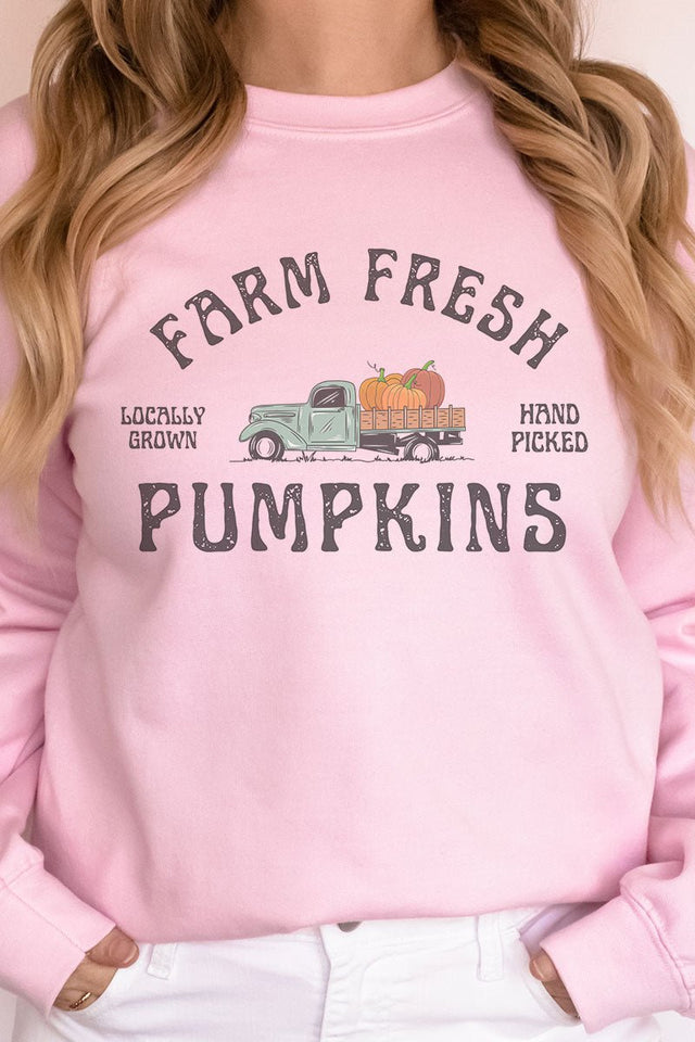 Farm Fresh Pumpkins Unisex NuBlend Crew Sweatshirt - Wholesale Accessory Market