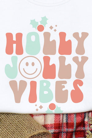 Holly Jolly Vibes Unisex NuBlend Crew Sweatshirt - Wholesale Accessory Market