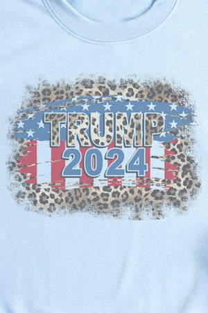 Leopard Trump 2024 Unisex NuBlend Crew Sweatshirt - Wholesale Accessory Market