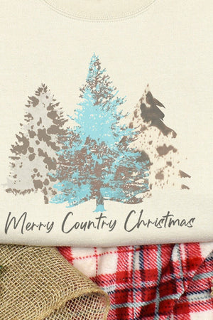 Merry Country Christmas Unisex NuBlend Crew Sweatshirt - Wholesale Accessory Market