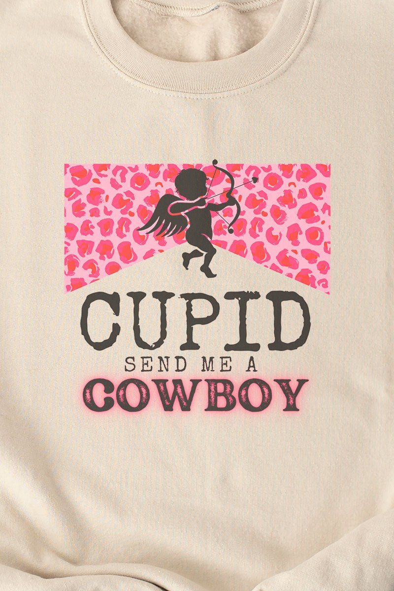 Send Me A Cowboy Cupid Unisex NuBlend Crew Sweatshirt - Wholesale Accessory Market