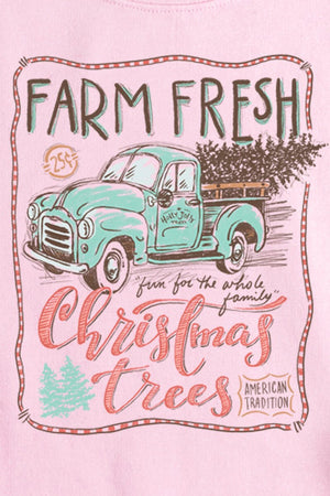 Sketch Farm Fresh Christmas Trees Unisex NuBlend Crew Sweatshirt - Wholesale Accessory Market