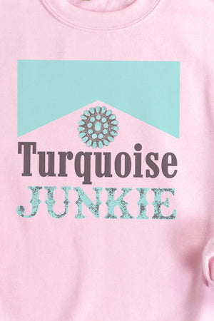 Turquoise Junkie Unisex NuBlend Crew Sweatshirt - Wholesale Accessory Market