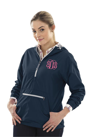 Charles River Women's Chatham Anorak Solid Pullover, Navy *Customizable! (Wholesale Pricing N/A) - Wholesale Accessory Market