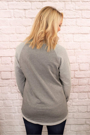 Charles River Women's Heather Gray Falmouth Pullover *Personalize It! (Wholesale Pricing N/A) - Wholesale Accessory Market