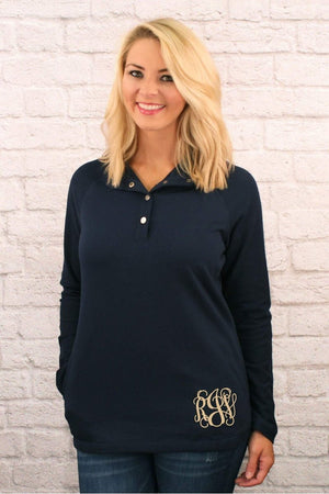 Charles River Women's Navy Falmouth Pullover *Personalize It! (Wholesale Pricing N/A) - Wholesale Accessory Market