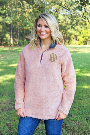 Charles River Women's Powder Pink Newport Fleece *Personalize It! (Wholesale Pricing N/A) - Wholesale Accessory Market