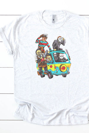 Halloween Gang Tri-Blend Crew Tee - Wholesale Accessory Market