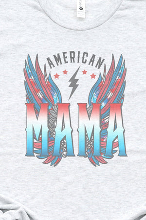 Vintage American Mama Tri-Blend Crew Tee - Wholesale Accessory Market