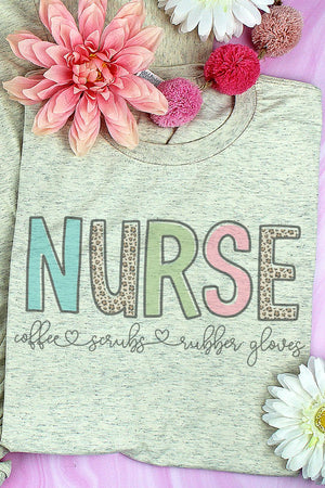 Nurse Colorblock Adult Tri-Blend T-Shirt - Wholesale Accessory Market